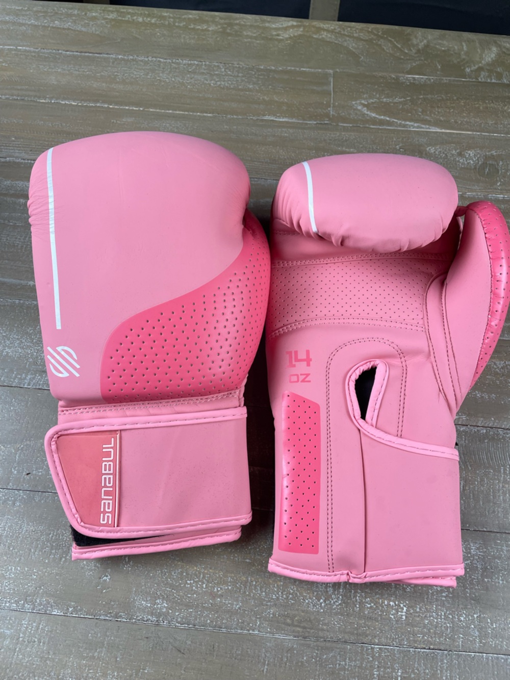 🥊 Sanabul Women’s Boxing Gloves 14 oz Pink NWT Training Kickboxing MMA